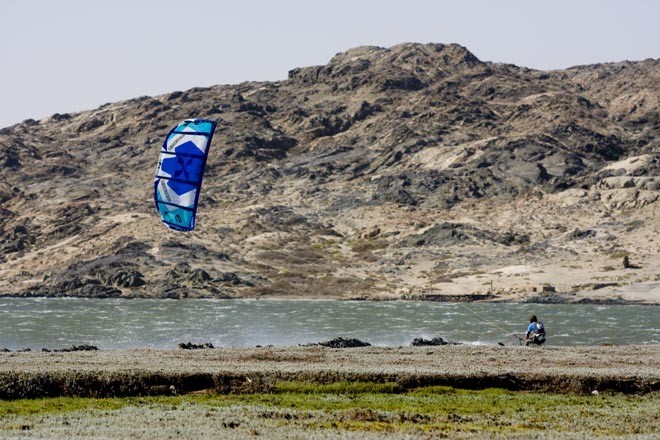 Seb Catellan on his world record breaking 50kt run, photo by KOLESKY-Sandisk  © SW